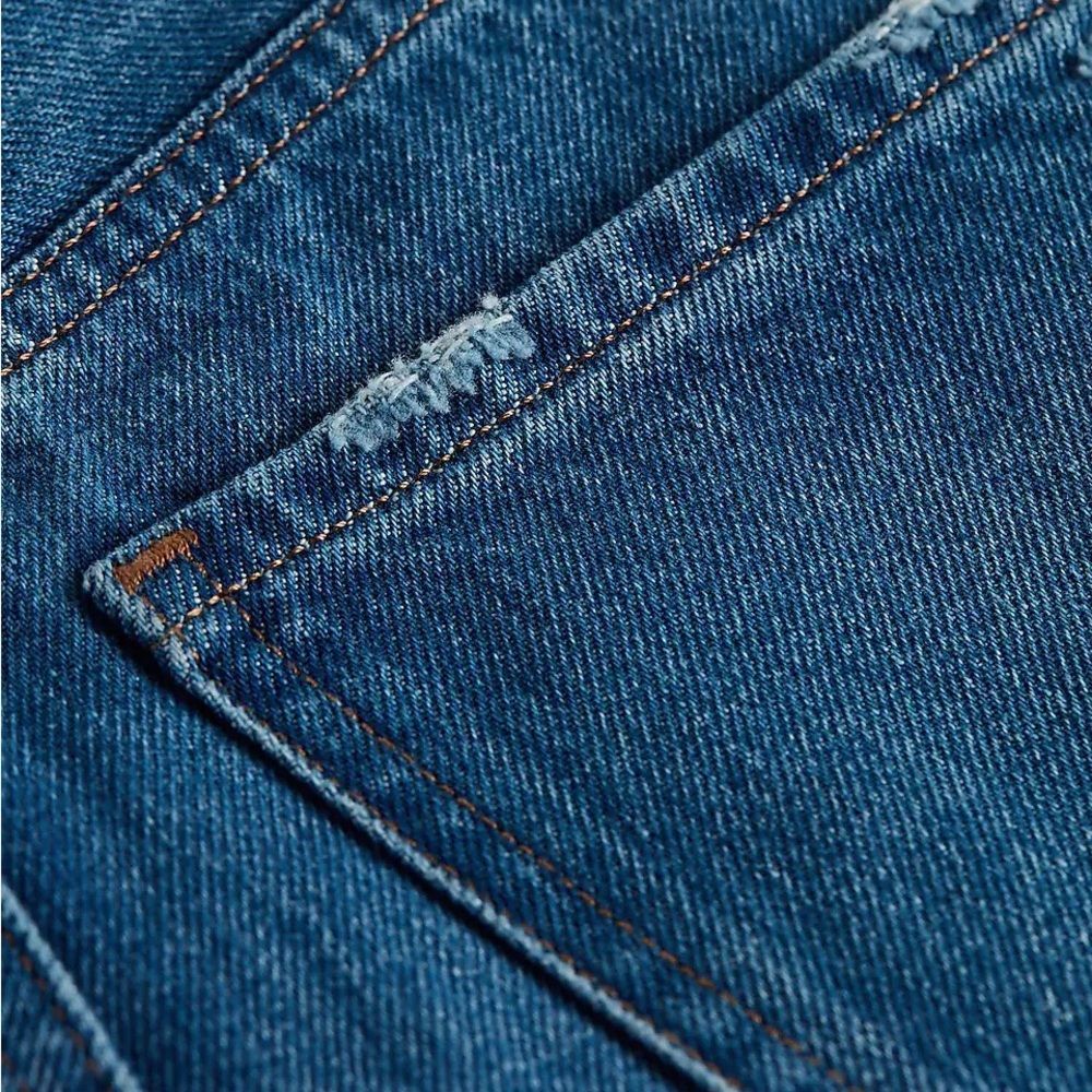 Mid Rise Jean Shorts - Picture 6 of 8